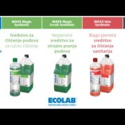 Ecolab sredstva za čišćenje podova i sanitarija
