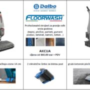 Stroj za pranje podova Floorwash za razne površine